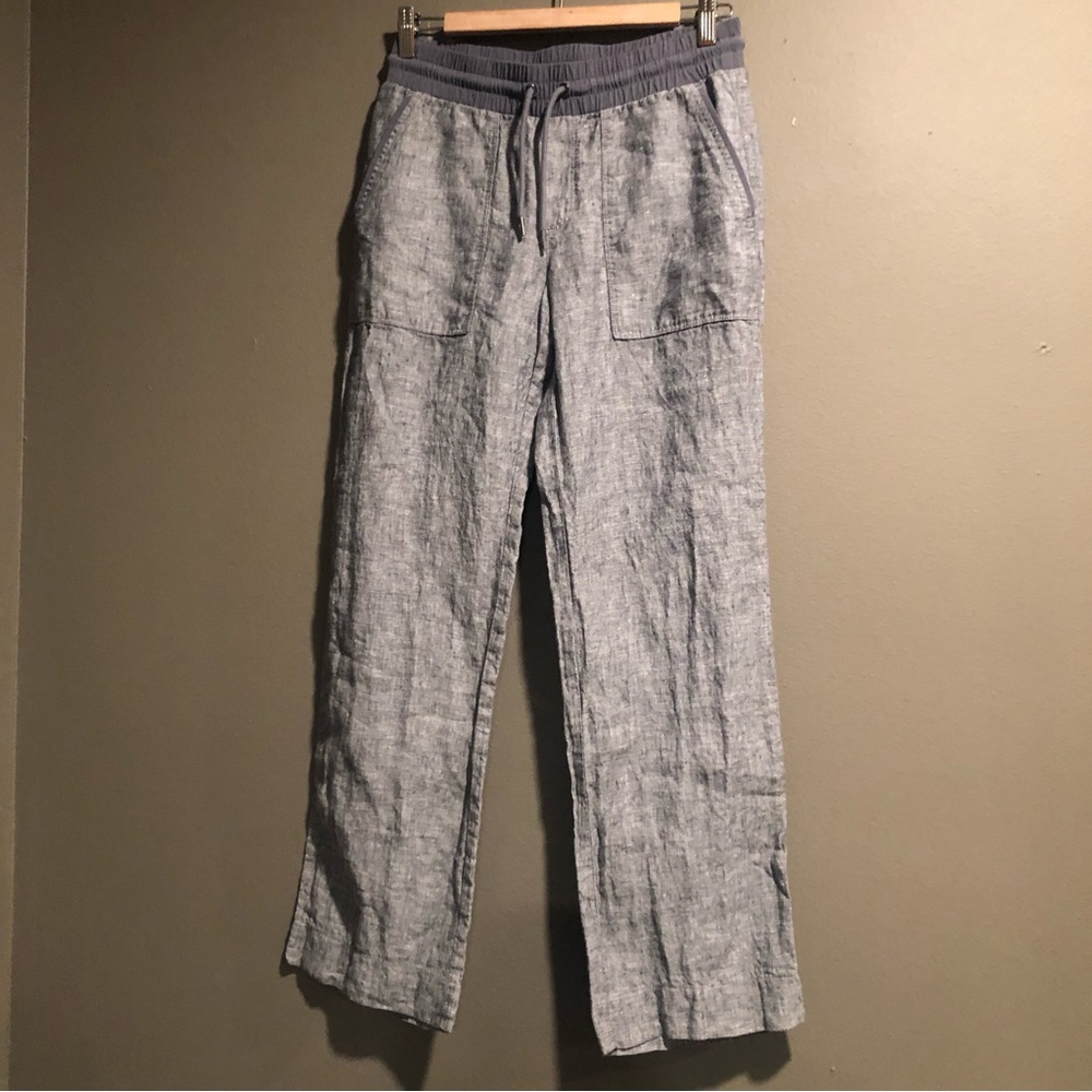 Athleta 100% Linen Pant, 6